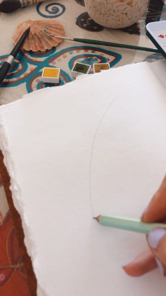 Violeta Luján - Como pintar la flor mimosa en acuarela paso a paso - 1